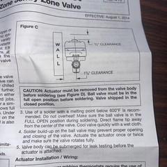 Taco Z075C2-s1-2Valve,2 Way,Nc,3/4 In. In Box