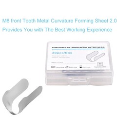 30x Dental Anterior Matrix Bands Proximal Anterior Strips Twin Anterior Matrices