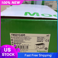 Schneider Electric TM221C40R Modicon M221 Logic Controller, 40 I/O, Brand New