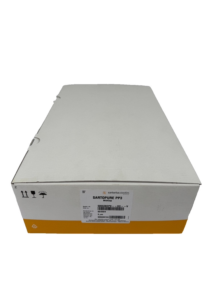 Sartorius Sartopure PP3 Midicap Filters 3 µm Part Number 5055302P0–OO–V