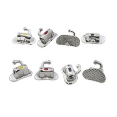 20 Sets Dental Orthodontic Buccal Tubes Brackets Roth MBT 0.022 1st 2nd Molar 3G