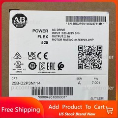 Allen-Bradley 25B-D2P3N114 PowerFlex 525 0.75kW 1Hp AC Drive 25BD2P3N114 USA