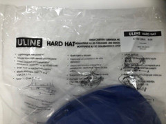 Uline Hard Hat Blue 4 point ratchet adjustable lightweight Type 1 class C,E,G
