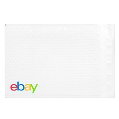 LOT 100 Genuine eBay Shipping Supplies 6.5 x 9.25 Padded Bubble Mailer Envelopes