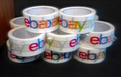 2 Rolls eBay Multi-Color Packing Tape 75 yds X 2″ 2.2 mil Fast Ship from Houston