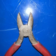 Vtg 1990s Klein Oblique Cutting 5” Plier W Stripping Notches Bell System D202-5
