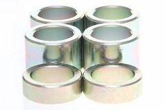 Alamo / Bush Hog Land Pride Finish Mower Wheel Height Spacers Repl 84612 & 84613