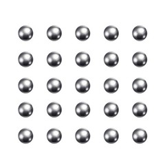 300pcs Precision Balls 5/32″ Diameter G25 Chrome Steel Ball for Bearings, Silver