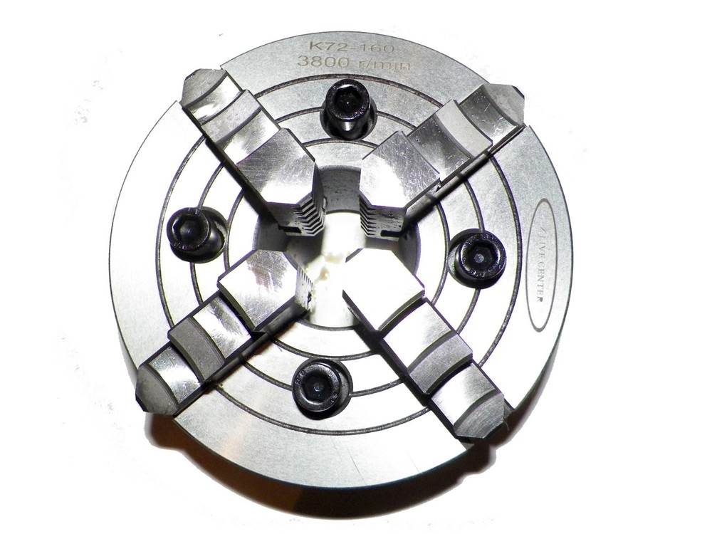6 Inch (6″) 4 Jaw Independent Lathe Chuck Semi Steel in Premier Quality