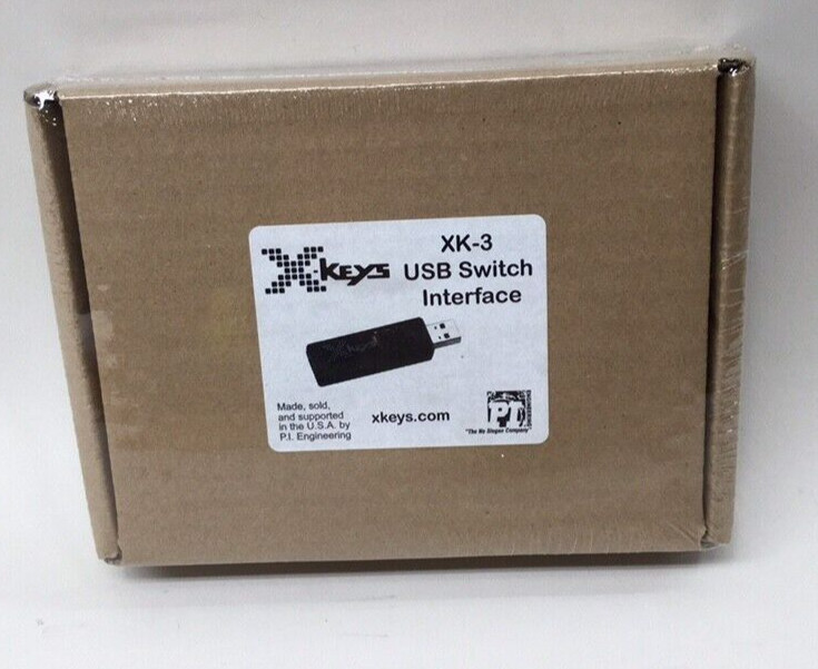 X-Keys XK-1283-UJS3-R USB XK-3 Three-Switch Interface