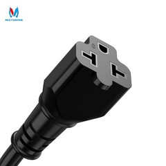 18″ 125V 15Amp AC Plug Port Extension Cord Splitter Cables RV Trailer Waterproof