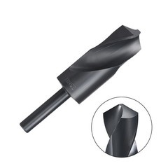 35mm HSS 6542 Short Shank Drill Bit with 1/2 Inch Straight Shank Black Oxide