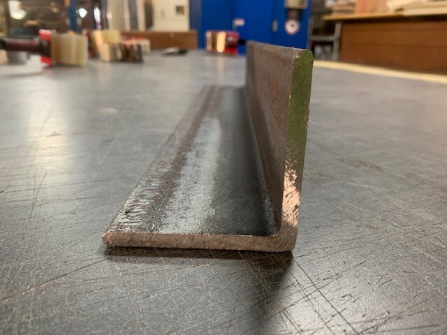 1/4″ x 3″ x 3″ Steel Angle Iron x 30″ Long