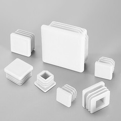 Square Plastic End Caps For Tubing Blanking Plugs Inserts Bungs Furniture Feet