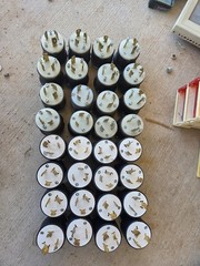 32, Lot Hubbell Hbl 2621 30a 250 Vac 16 HUBBELL & 16 COOPER PLUGS $250 FREE SHIP