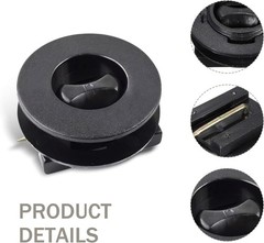 4-Pack Car Floor Mat Clips, Double-Layer Twist Lock Fasteners to Prevent Sliding