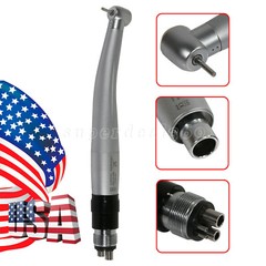 1-5 Pcs Dental High Speed Turbine Handpiece Standard Head+ 4Hole Coupler Yabang