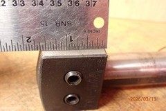 OFFSET BORING HEAD EXTENSION ARM 1-1/4 DIAMETER SHANK MACHINIST TOOLING