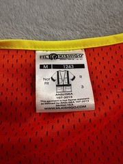 Kishigo Premium Black Series Heavy Duty Unisex Reflective Safety Vest M
