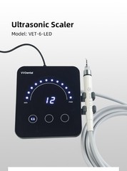 Dental Ultrasonic Piezo Scaler LED Handpiece 5*Tips for EMS Cavitron Woodpecker