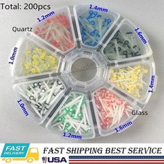 Glass Fiber Post Dental Fiber Post teeth Restorative 1.0/1.2/1.4/1.6/1.8mm