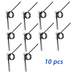 10 PCS Small Torsion Springs 120 Degrees VShaped 1.2mm x 10mm x 3laps