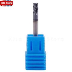 5Pcs 4Flute 1/8″ x 1/4″ x 1-1/2″ Double End Solid Carbide End Mills AlTiN Coated