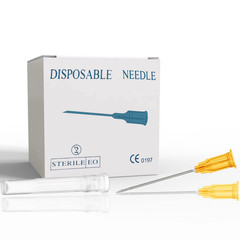 100 Pcs 25Ga 1 Inch/25Mm Lab Dispensing Needle Luer Lock, Individually Sealed