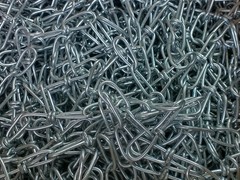 Lot of 10 36″ Lithonia Lighting Light Fixture Hanging CHAIN ONLY – NO HOOKS