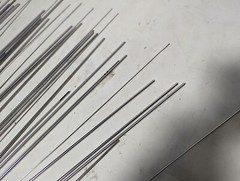 Lot of guide wires: Brasseler 357.399, many others as pictured