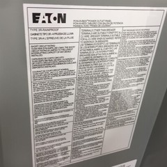 Eaton 125A Power Outlet Panel Surface Mount 1PH 3W Outdoor CHU2G2GKGS
