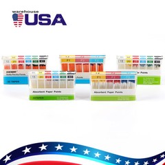 AZDENT Dental Endodontic Gutta Percha Points/Absorbent Paper Points USA