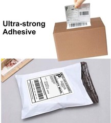 1000 4×6 Fanfold Direct Thermal Shipping Labels for Zebra, Rollo, MUNBYN Printer