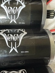 5 Venom 12V High Torque Brushed DC Motor/ Motors w/ Integrated CAN BCB-10001