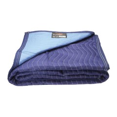USCC Mega Mover Moving Blankets – 80″ X 72″ – Blue/Light Blue – Single Blanket
