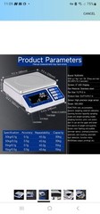 Inventory Weight Scale 15kg and 0.5g Accurate Industrial Piece Counting Scale