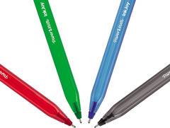 Inkjoy 100ST Ballpoint Pens | Medium Point (1.0Mm) | Classic Colours | 4 Count
