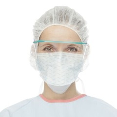 *50-Pieces* Halyard FluidShield ASTM 2 Expanded Chamber Surgical Mask 39123