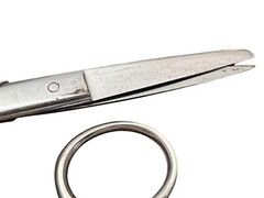 WoW~ lot 3 Surgical Scissors WECK #162 Silco Clamp Dittmer Medical grade