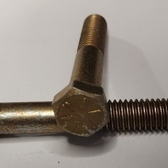 (Qty 50) 3/8-16 x 2-1/4″ Hex Head Cap Screws Bolts Grade 8 Yellow Zinc PT Course