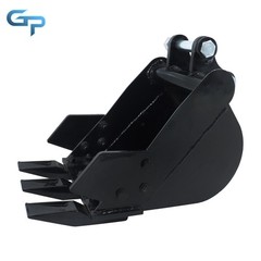 Mini Excavator Attachment 300 mm Narrow Bucket 12-inch Trenching Bucket W/2 Pins
