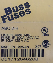 Buss ABC-2-R Fuses – Lot of 28