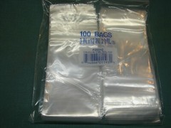 1,000 3 x 12 2 Mil Zip lock Top Seal Clear Poly Bags Incense, Jewelry, Food, FDA