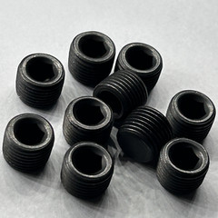 USA! 100PCS NPT PLUGS 3/8 HEX COUNTERSUNK PLUG PIPE FITTING NPT PIPE FITTING NEW