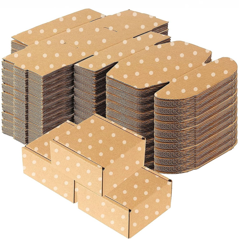 25 Pack Small Shipping Boxes – Corrugated Cardboard Mailers, Gift & Craft Pac…