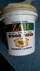 ZAR Interior/Exterior Latex Wood Patch, Neutral Color, 1 pt. (30911) FS