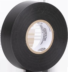 Black Electrical Tape 3/4 Inch x 60 Ft Vinyl Insulation Roll Moisture Resistant