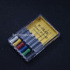 10-100Packs Dental Endo Files K-FILES Stainless Steel Hand Use 21 25 31 mm