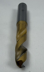 OSG EX-GOLD 13.9mm Drill EX-SUS-GDS HSSE TiN 2FL Stub 40° **Made in Japan** NOS