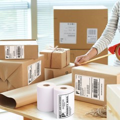10 Rolls 4×6 Direct Thermal Shipping Labels Zebra 2844 Eltron ZP450 ZP500 ZP505